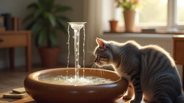 Top 5 fontaines pour hydrater naturellement votre chat